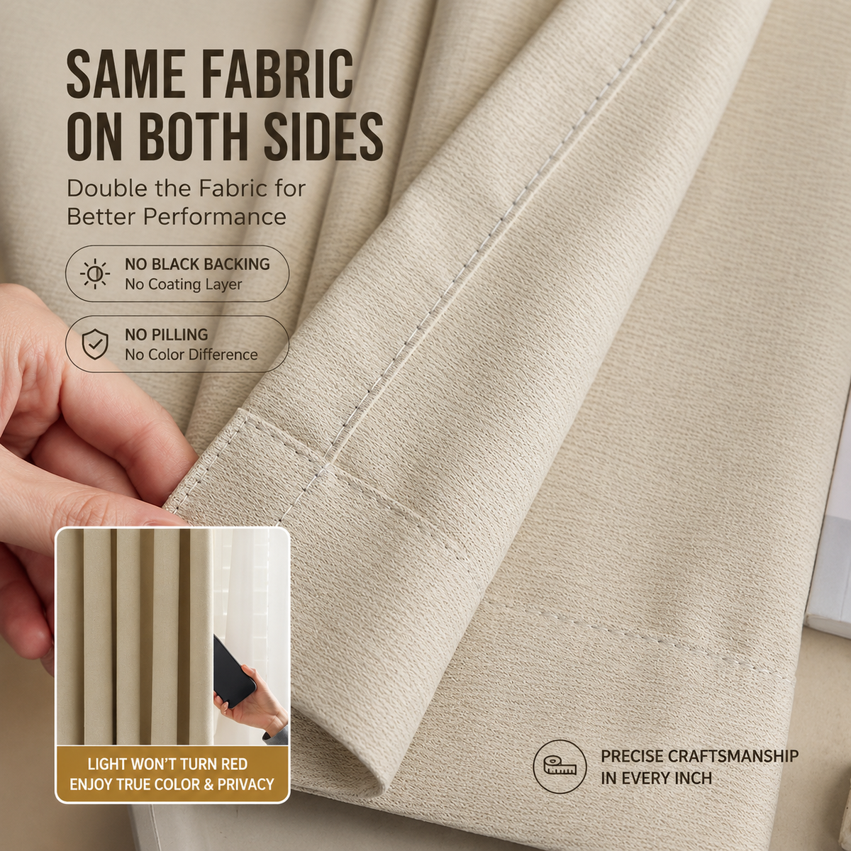 Avery Linen-Blend Blackout Curtains
